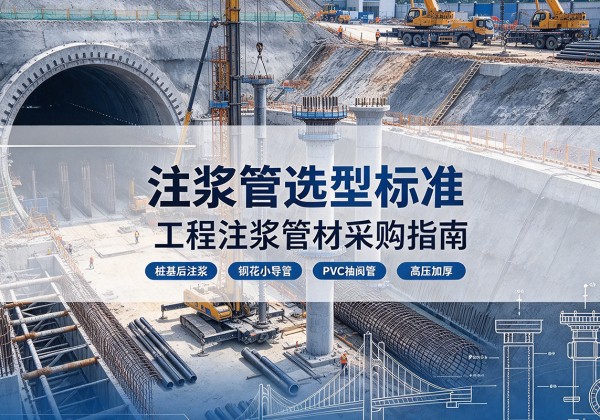 达尔罕茂明安联合旗注浆管选型标准